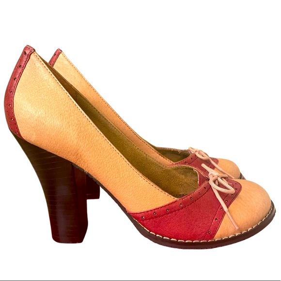 BC Footwear Shoes - 🌺🌺 BG Footwear tan/burgundy Shoes 🌻🌺